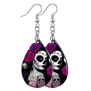 Dia de los Muertos earrings